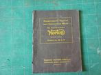 NORTON 88 & 99 maintenance manual and instruction book, Motoren, Handleidingen en Instructieboekjes, Ophalen of Verzenden, Overige merken