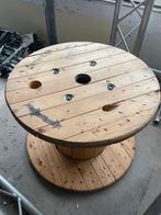 Houten Kabelhaspels, Tuin en Terras, Tuintafels, Ophalen, Gebruikt, Rond, Hout