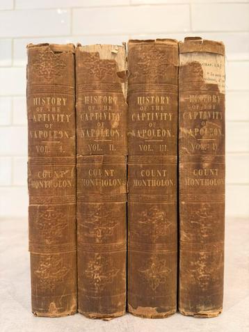 History of the captivity of Napoleon at St. Helena, 1846 beschikbaar voor biedingen