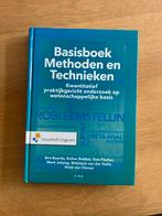 Baarda - Basisboek methoden en technieken, Boeken, Ophalen, Zo goed als nieuw, Esther Bakker; Ben Baarda; Tom Fischer; Mark Julsing