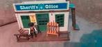 Vintage playmobil 3423 sheriff's Office, Ophalen of Verzenden, Zo goed als nieuw