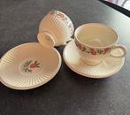 Wedgwood Rosalind theekopjes, Huis en Inrichting, Keuken | Servies, Ophalen of Verzenden, Zo goed als nieuw, Wedgwood, Kop(pen) en/of Schotel(s)