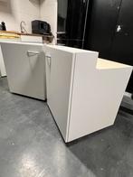 Bureau Opbergkast met Wielen - Softclose, Huis en Inrichting, Keuken | Keukenelementen, Ophalen, Wit, 50 tot 100 cm, Zo goed als nieuw