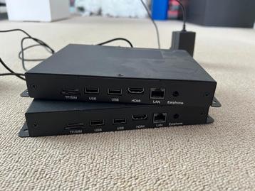 3x Digitale Signage Multie Media Player 4K | ZGAN beschikbaar voor biedingen