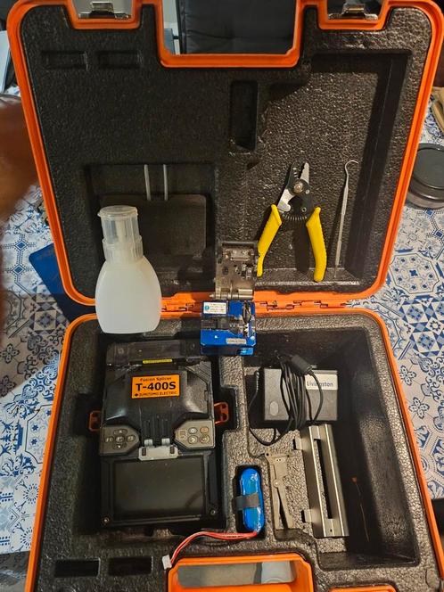 Sumitomo T-400S Fusion Splicer – Profkwaliteit!, Doe-het-zelf en Verbouw, Gereedschap | Lasapparaten, Zo goed als nieuw, Overige typen