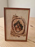 Weefselfragment (mand met fruit) Koptisch 7e eeuw, Ophalen of Verzenden