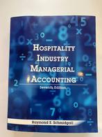 Hospitality Industry Managerial Accounting, Ophalen of Verzenden, Nieuw, HBO, Raymond S Schmidgall