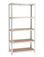 Gebruikte Stevig Magazijn Stelling Opbergrek staal 176x90x40, Ophalen of Verzenden, Zo goed als nieuw