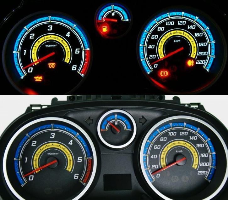 Opel Corsa D - Indiglo Tellerplaten, Auto diversen, Tuning en Styling, Ophalen of Verzenden