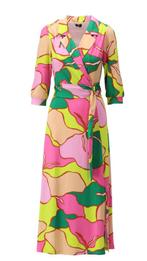 Lange jurk K-Design xxl 95 euro, K-design, Verzenden, Geel, Maat 46/48 (XL) of groter