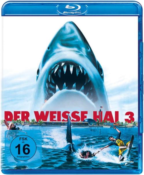 blu-ray Jaws 3-D, Cd's en Dvd's, Blu-ray, Zo goed als nieuw, Thrillers en Misdaad, Ophalen of Verzenden