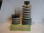 SET OUDE WIELEN van: MECCANO  + LOSSE ONDERDELEN in doosje, Ophalen of Verzenden, Zo goed als nieuw
