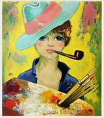 Kees van Dongen Foto Plakaat"Jean Marie a Pipe" Mourlot '55, Ophalen of Verzenden