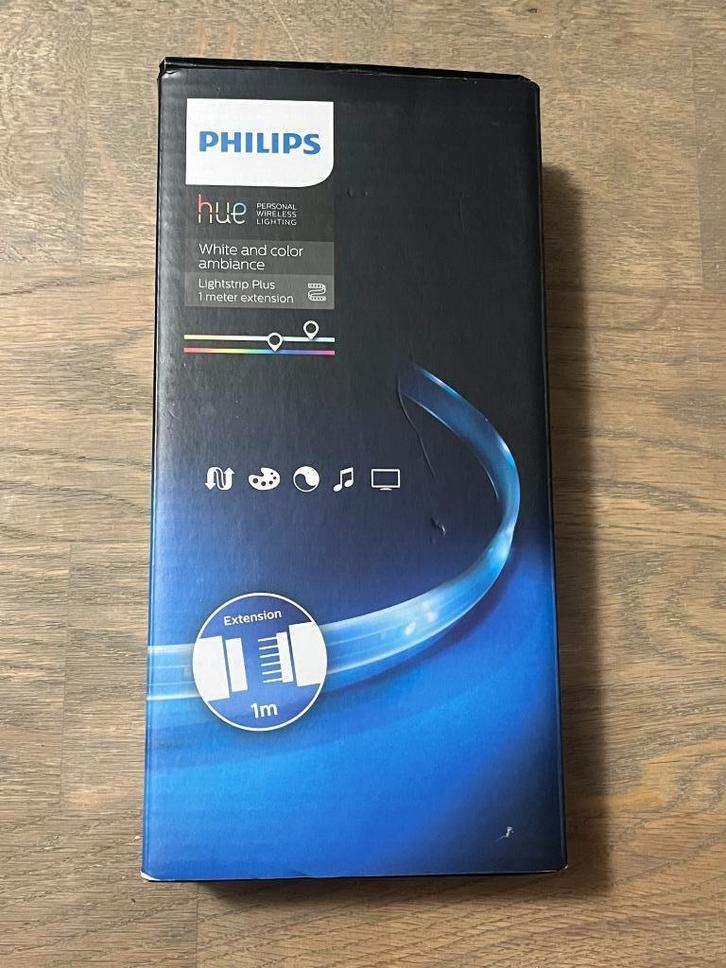 Philips Hue Lightstrip Plus Extension – Nieuw & Ongebruikt, Huis en Inrichting, Lampen | Losse lampen, Nieuw, Led-lamp, Minder dan 30 watt