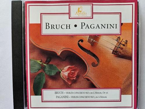 Bruch + Paganini - Viool concerten - Kiev Philharm. Sakolov, Cd's en Dvd's, Cd's | Klassiek, Zo goed als nieuw, Orkest of Ballet