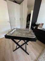 Drank Tafel met Dienblad, Ophalen, Gebruikt, Rechthoekig, Metaal