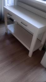 Mooie stevige sidetable ladenkastje, Ophalen, 25 tot 50 cm, Rechthoekig, 100 tot 150 cm