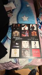 Michael jackson karton poster, Ophalen of Verzenden, Gebruikt, Deurposter of groter, Muziek