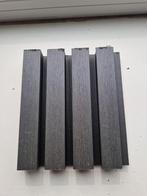 Wandpaneel composiet, rhombus plank grijs/antra, onderhoudsa, Overige materialen, Dieselstraat 8, 20 tot 50 mm, Nieuw