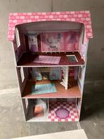 Leuk houten poppenhuis met 3 verdiepingen, Ophalen, Gebruikt, Poppenhuis
