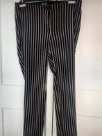 Cambio Ros broek elastische tailleband blauw streep 40 l, Kleding | Dames, Maat 38/40 (M), Cambio, Zo goed als nieuw, Driekwart