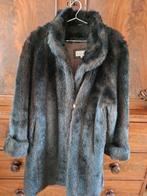 Bruin nep bontjas vintage jas, Kleding | Dames, Ophalen of Verzenden, Gedragen, Maat 38/40 (M), Bruin