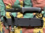 Belgische paracommando dolk ( gelazerd logo ), Verzamelen, Militaria | Algemeen, Verzenden, Overige soorten, Overige gebieden