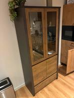 Vitrinekast, Huis en Inrichting, Ophalen, Gebruikt, 50 tot 100 cm, 150 tot 200 cm