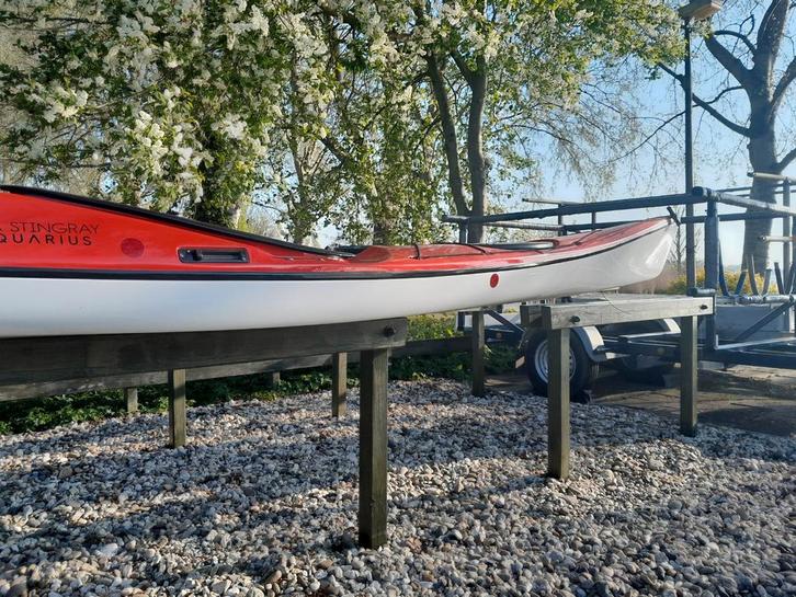Aquarius Stingray zeekajak MV ZGAN!, Watersport en Boten, Kano's, Zo goed als nieuw, Kajak, Eén persoon, Ophalen