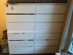 2X6 IKEA MALM kledingkast, Huis en Inrichting, Kasten | Ladekasten, Ophalen, Gebruikt, 100 tot 150 cm, 5 laden of meer