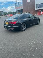 Audi A6 50 Tfsi e Quattro 299pk S Tronic 2020 Grijs, Auto's, Zwart, 4 cilinders, Lederen bekleding, Vierwielaandrijving