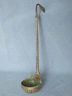 Romeinse rijk - wijnlepel  – 1e- 2e eeuw A.D. - bodemvondst, Antiek en Kunst, Ophalen of Verzenden, Brons