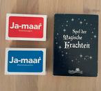 Ja-maar kaartspellen +Spel der Magische Krachten/kwaliteiten, Ophalen of Verzenden, Zo goed als nieuw