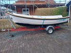 Garda 430 sloep visboot met trailer en 4 pk mercury 4 takt, Watersport en Boten, Vis- en Consoleboten, Gebruikt, Tot 10 pk, Aluminium