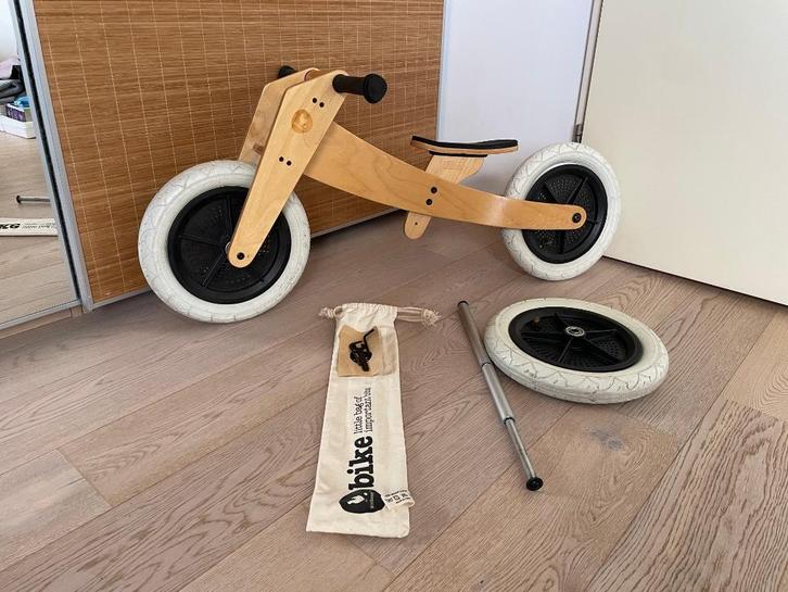 Wishbone Bike 3-in-1 houten loopfiets, Fietsen en Brommers, Fietsen | Driewielers, Gebruikt, Ophalen of Verzenden