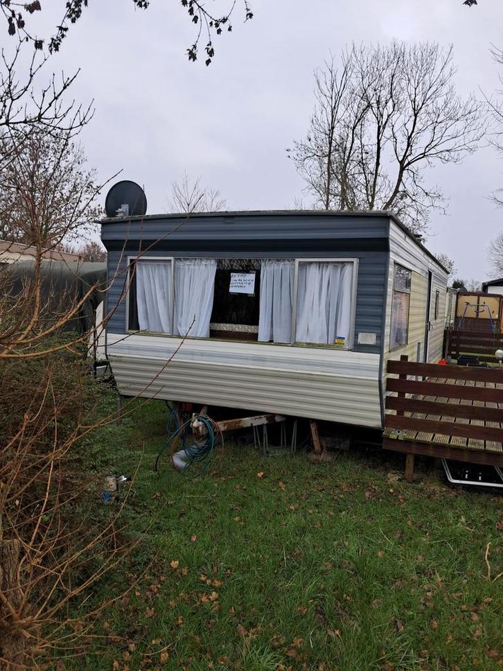 Stacaravan Marinapark Zeestrand, Temuntenzijl, Caravans en Kamperen, Stacaravans, meer dan 6, Ophalen of Verzenden