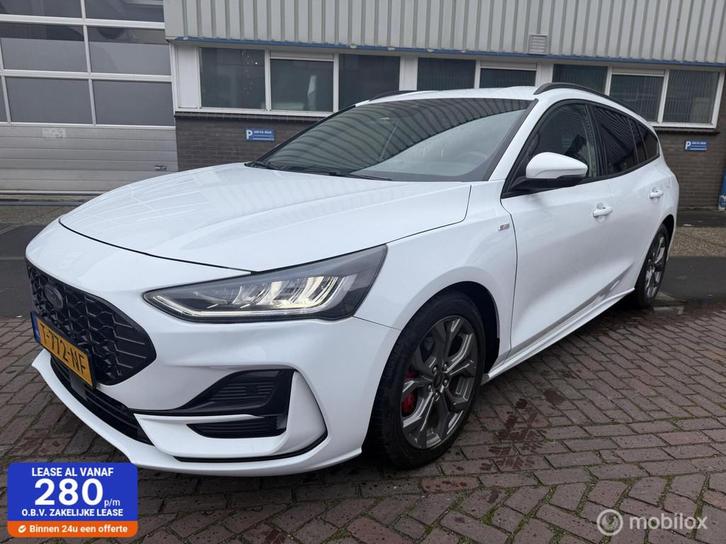 Ford Focus Wagon 1.0 EcoBoost Hybrid ST Line X /Nap, Auto's, Ford, Bedrijf, Te koop, Focus, ABS, Achteruitrijcamera, Airbags, Airconditioning