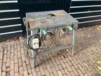 Zaagtafel 220 Volt, 1500 Watt, Doe-het-zelf en Verbouw, Gereedschap | Zaagmachines, Ophalen, Gebruikt, Cirkelzaag, 30 tot 70 mm
