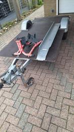 Motor aanhanger, Ophalen, Gebruikt