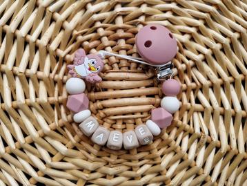 speenkoord vogel rosé met of zonder naam €10,95 beschikbaar voor biedingen