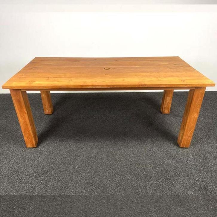 Houten Boerentafel - 82 x 88 x 180 cm 24458, Antiek en Kunst, Antiek | Meubels | Tafels, Ophalen