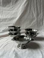 Vintage Franse RVS ijscoupes Guy Degrenne | tulpvorm | inox, Huis en Inrichting, Ophalen, Overige materialen, Overige stijlen