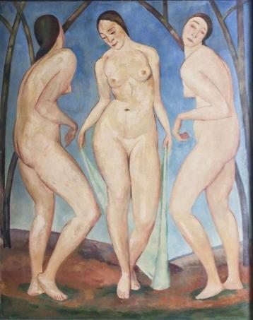 ==Adolf Schlawing 1888-1957==vrouwelijk naakten==uit 1923== beschikbaar voor biedingen