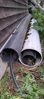 TE KOOP: diverse PVC en PE BUIZEN, Doe-het-zelf en Verbouw, Buizen en Afvoer, Ophalen, Pvc, 4 tot 6 meter, Zo goed als nieuw