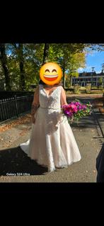 Fantastisch blush trouwjurk, Ophalen of Verzenden, Zo goed als nieuw, Trouwjurk