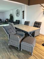 Luxe Wicker Tuinset – incl. 4 stoelen — TWV €1950,-