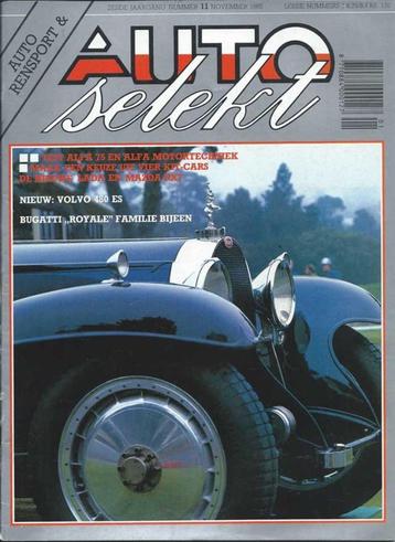 Autoselekt 11 1985 : Alfa Romeo 75 - VW Polo G40 - Mazda beschikbaar voor biedingen
