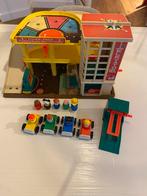 Vintage Fisherprice parkeergarage, Kinderen en Baby's, Speelgoed | Fisher-Price, Ophalen of Verzenden, Gebruikt, Speelset