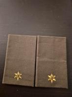 Leger rangen setje luitenant 2 de klas, Verzamelen, Militaria | Algemeen, Ophalen of Verzenden, Landmacht, Nederland, Embleem of Badge