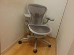 Herman Miller Aeron - Luxury size A, Ophalen, Gaming bureaustoel, Zo goed als nieuw, Grijs